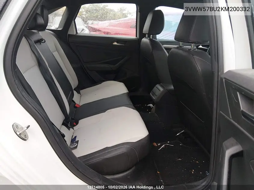 2019 VOLKSWAGEN JETTA VIN 3VWW57BU2KM200332 — фото 8