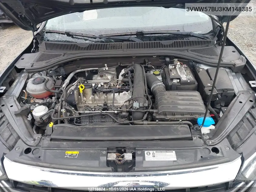 2019 VOLKSWAGEN JETTA VIN 3VWW57BU3KM148385 — фото 10