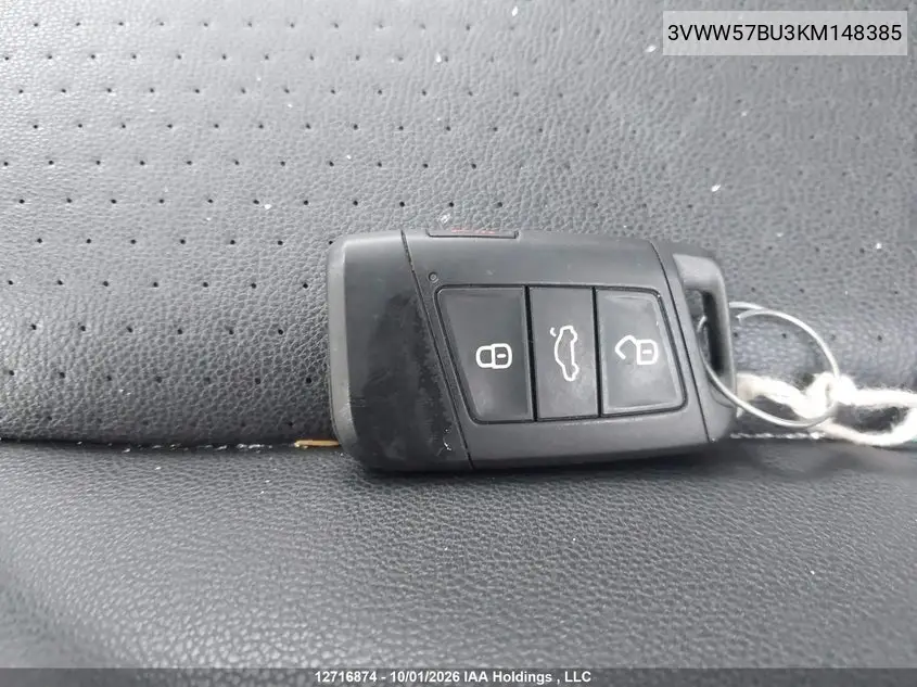 2019 VOLKSWAGEN JETTA VIN 3VWW57BU3KM148385 — фото 11