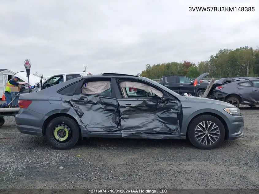 2019 VOLKSWAGEN JETTA VIN 3VWW57BU3KM148385 — фото 14