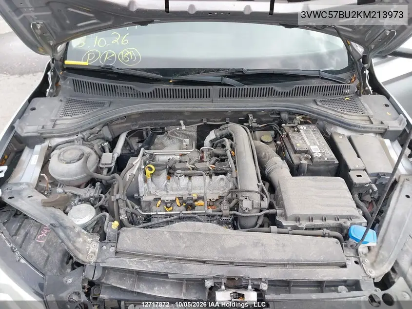 2019 VOLKSWAGEN JETTA VIN 3VWC57BU2KM213973 — фото 10