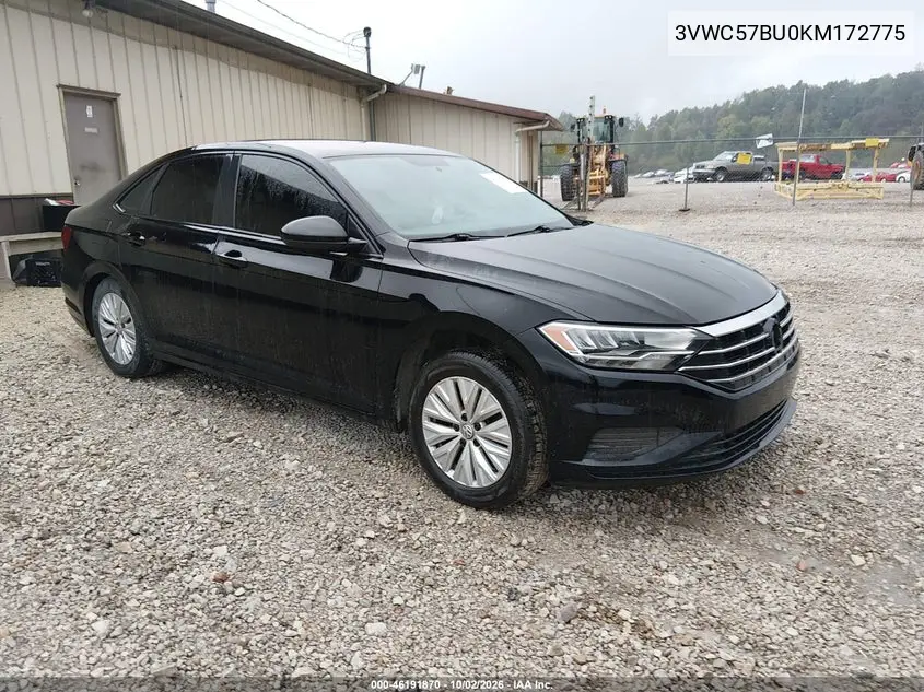 VOLKSWAGEN JETTA 2019, VIN 3VWC57BU0KM172775