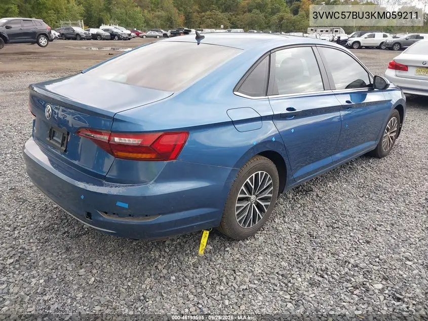 2019 VOLKSWAGEN JETTA VIN 3VWC57BU3KM059211 — фото 4