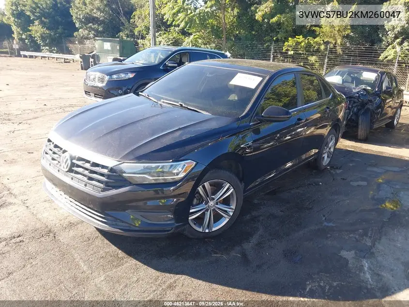 2019 VOLKSWAGEN JETTA VIN 3VWC57BU2KM260047 — фото 2