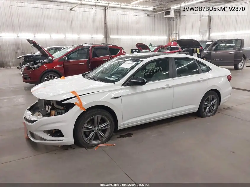 2019 VOLKSWAGEN JETTA VIN 3VWCB7BU5KM192870 — фото 2