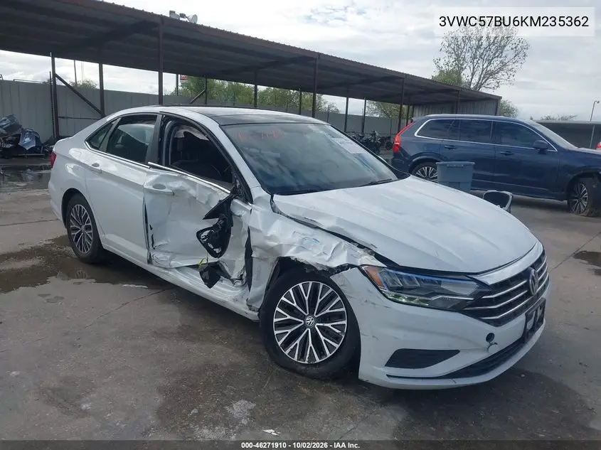 VOLKSWAGEN JETTA 2019, VIN 3VWC57BU6KM235362