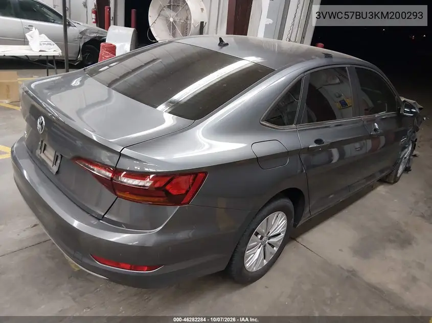 2019 VOLKSWAGEN JETTA VIN 3VWC57BU3KM200293 — фото 4