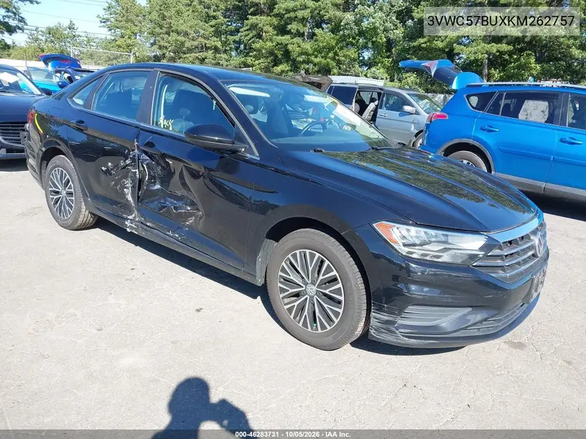 VOLKSWAGEN JETTA 2019, VIN 3VWC57BUXKM262757