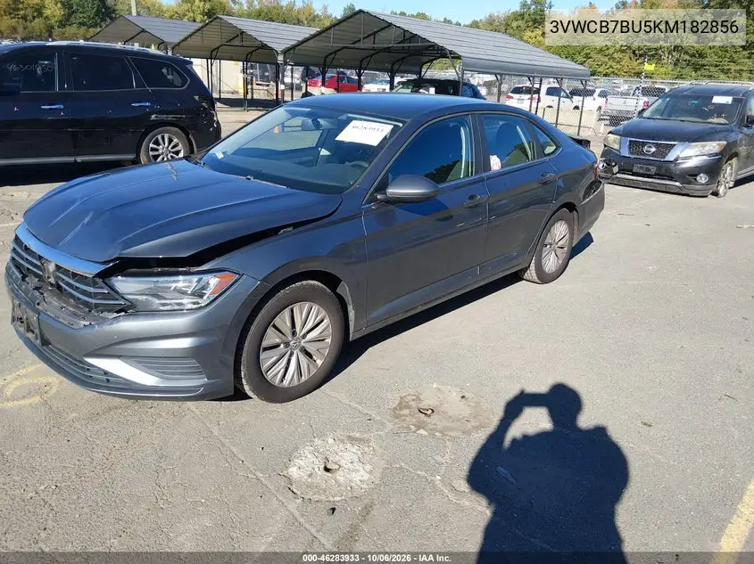 2019 VOLKSWAGEN JETTA VIN 3VWCB7BU5KM182856 — фото 2