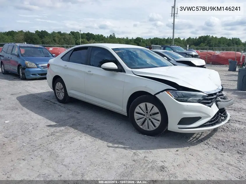VOLKSWAGEN JETTA 2019, VIN 3VWC57BU9KM146241