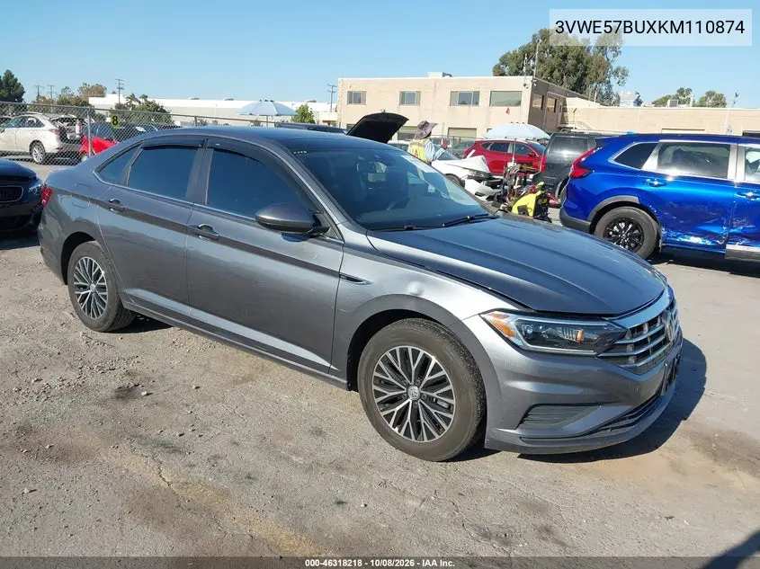 VOLKSWAGEN JETTA 2019, VIN 3VWE57BUXKM110874