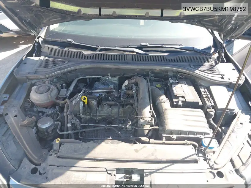 2019 VOLKSWAGEN JETTA VIN 3VWCB7BU5KM198782 — фото 10