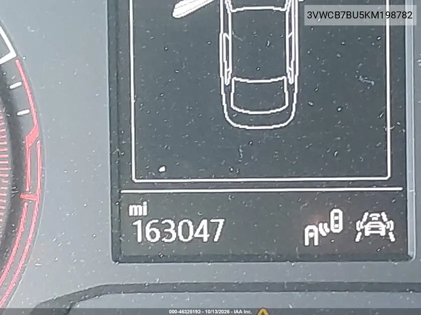 2019 VOLKSWAGEN JETTA VIN 3VWCB7BU5KM198782 — фото 15