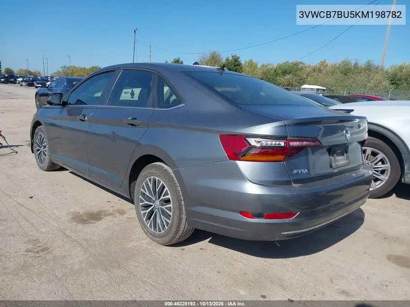 2019 VOLKSWAGEN JETTA VIN 3VWCB7BU5KM198782 — фото 3