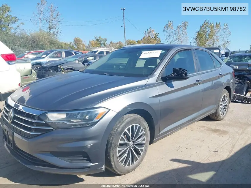 2019 VOLKSWAGEN JETTA VIN 3VWCB7BU5KM198782 — фото 6