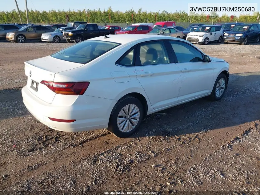 2019 VOLKSWAGEN JETTA VIN 3VWC57BU7KM250680 — фото 4