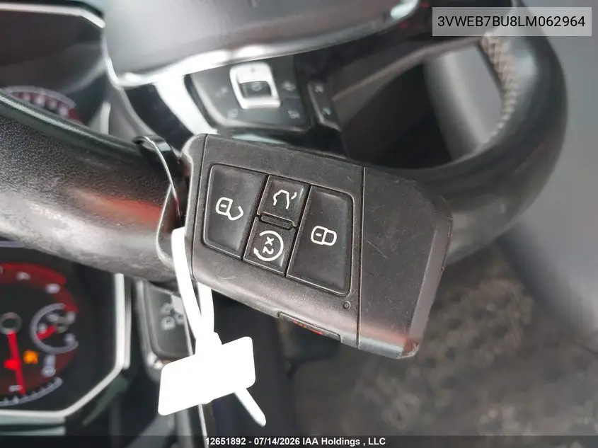 2020 VOLKSWAGEN JETTA VIN 3VWEB7BU8LM062964 — фото 11
