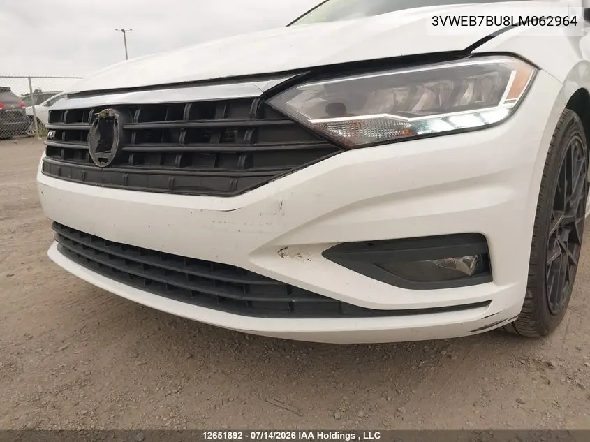 2020 VOLKSWAGEN JETTA VIN 3VWEB7BU8LM062964 — фото 12