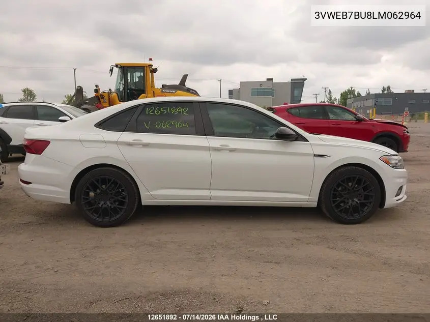 2020 VOLKSWAGEN JETTA VIN 3VWEB7BU8LM062964 — фото 14