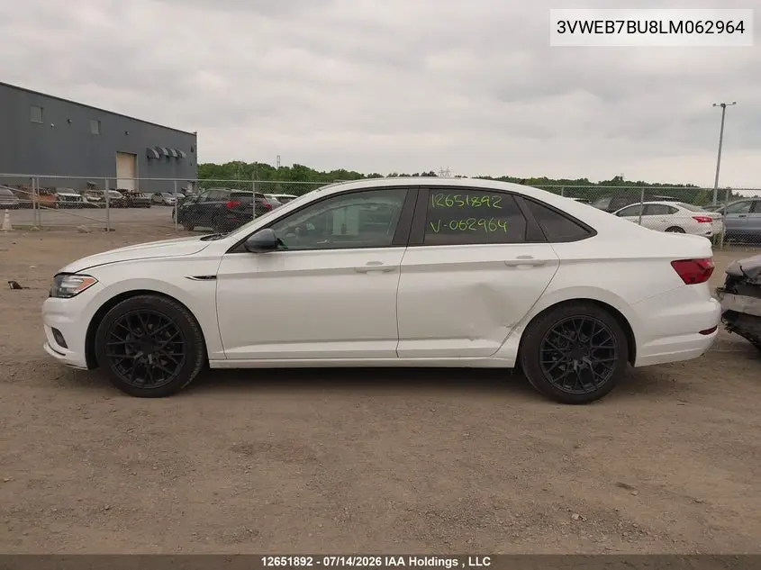 2020 VOLKSWAGEN JETTA VIN 3VWEB7BU8LM062964 — фото 15