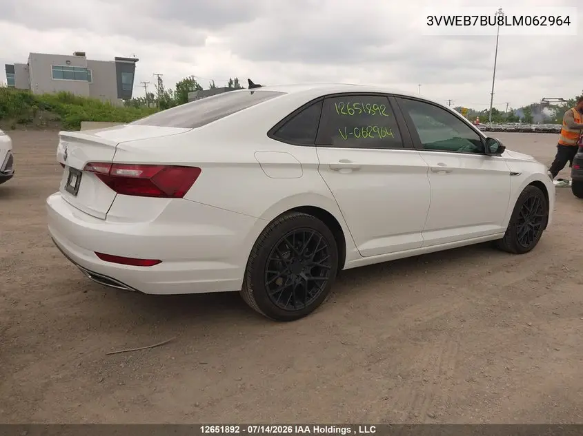 2020 VOLKSWAGEN JETTA VIN 3VWEB7BU8LM062964 — фото 4