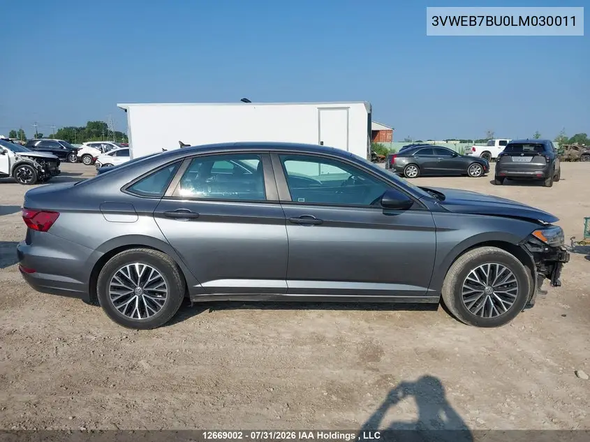 2020 VOLKSWAGEN JETTA VIN 3VWEB7BU0LM030011 — фото 14
