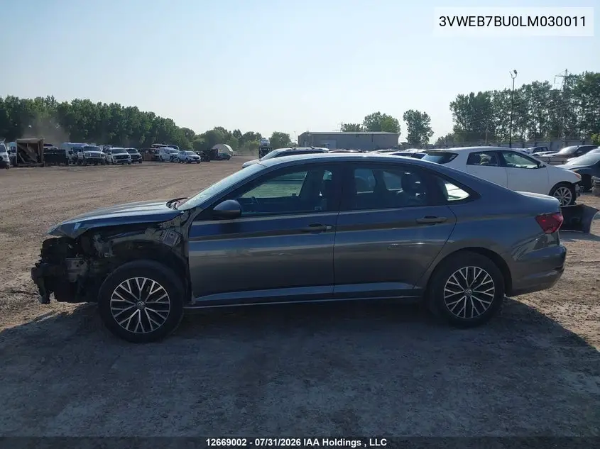 2020 VOLKSWAGEN JETTA VIN 3VWEB7BU0LM030011 — фото 15