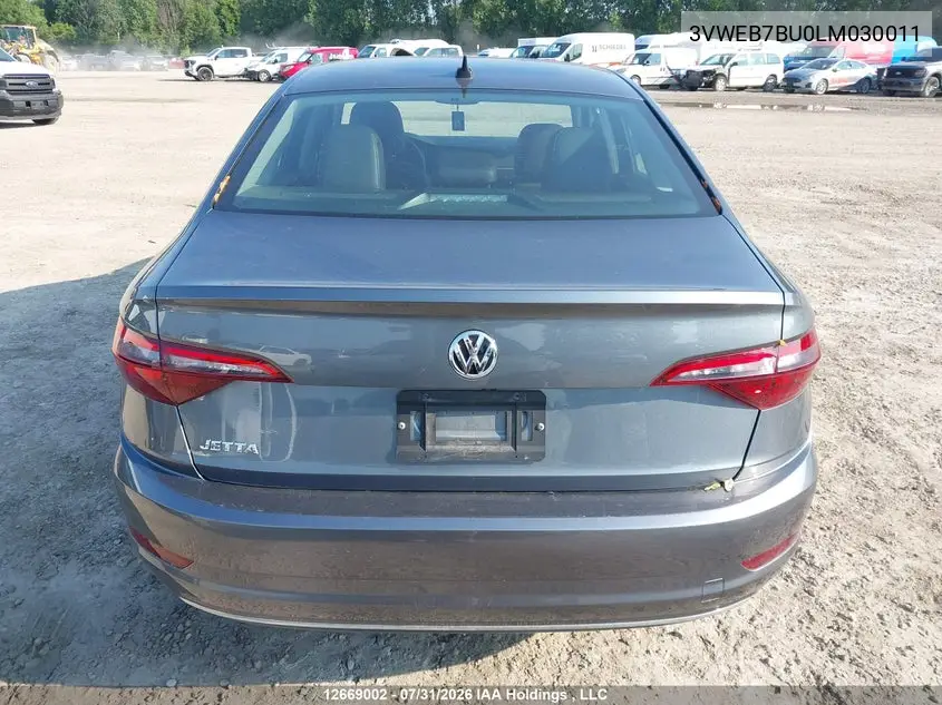 2020 VOLKSWAGEN JETTA VIN 3VWEB7BU0LM030011 — фото 17