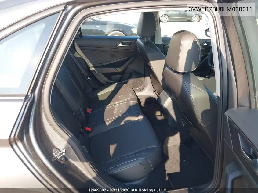 2020 VOLKSWAGEN JETTA VIN 3VWEB7BU0LM030011 — фото 8