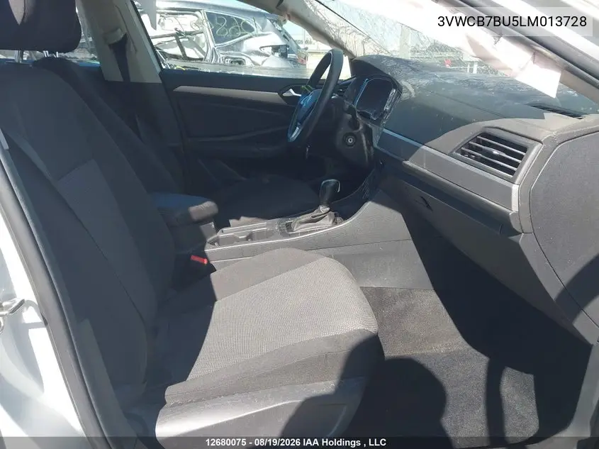 2020 VOLKSWAGEN JETTA VIN 3VWCB7BU5LM013728 — фото 5