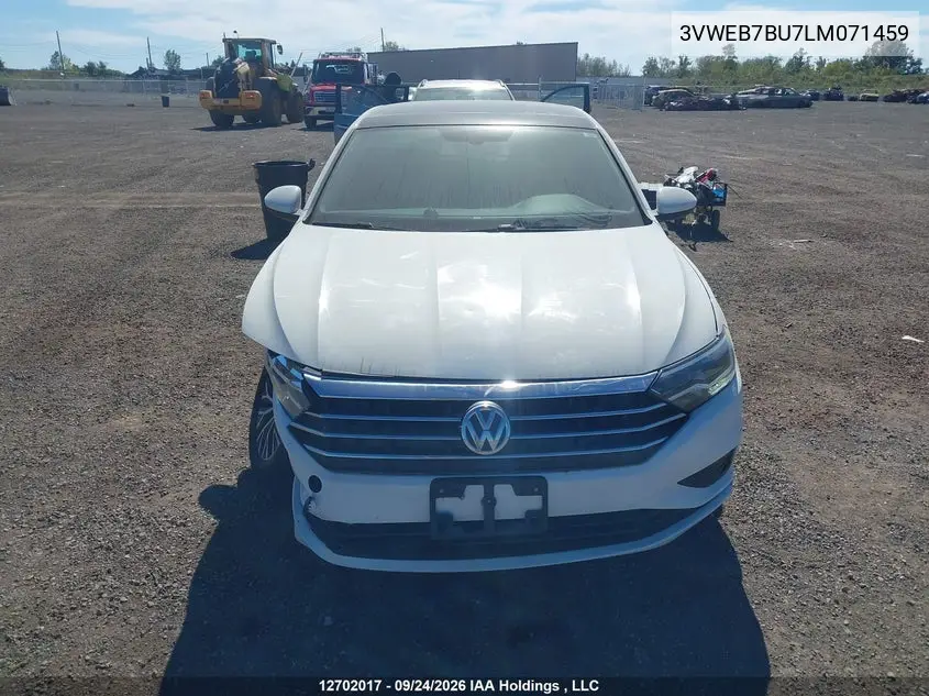 2020 VOLKSWAGEN JETTA VIN 3VWEB7BU7LM071459 — фото 12