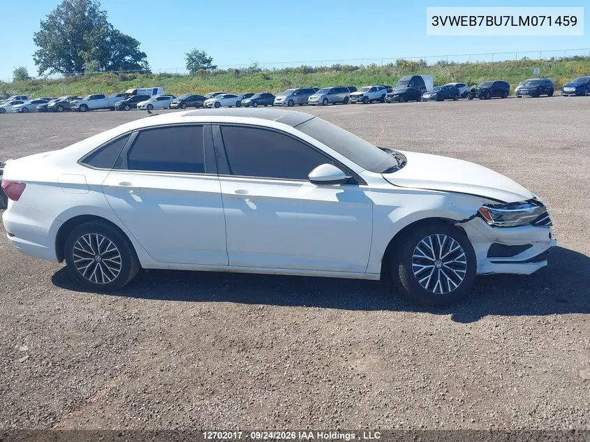 2020 VOLKSWAGEN JETTA VIN 3VWEB7BU7LM071459 — фото 13