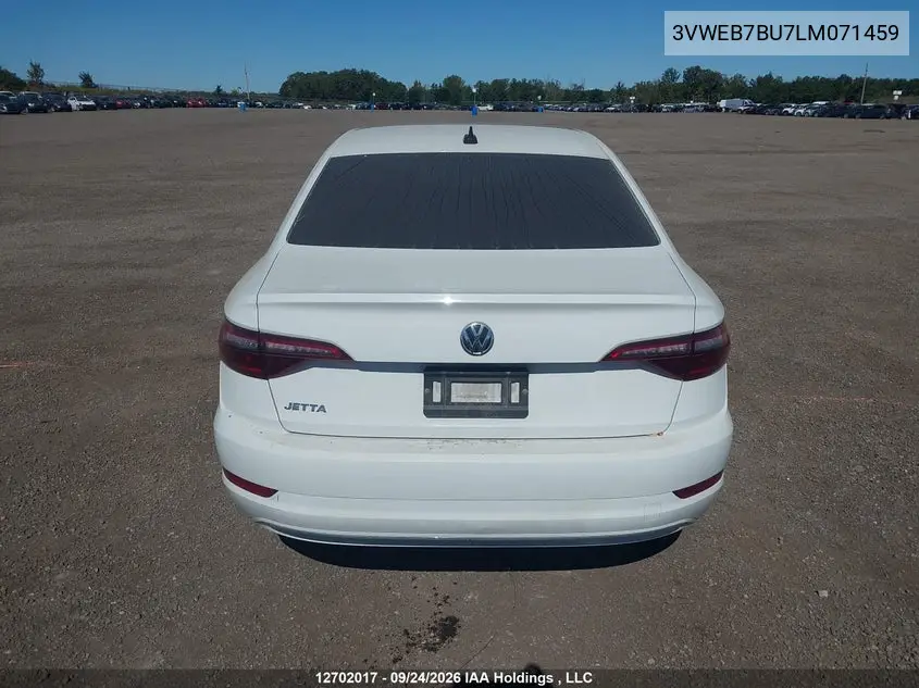 2020 VOLKSWAGEN JETTA VIN 3VWEB7BU7LM071459 — фото 16