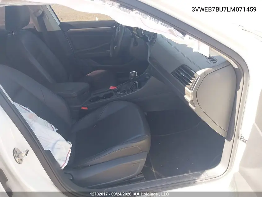 2020 VOLKSWAGEN JETTA VIN 3VWEB7BU7LM071459 — фото 5