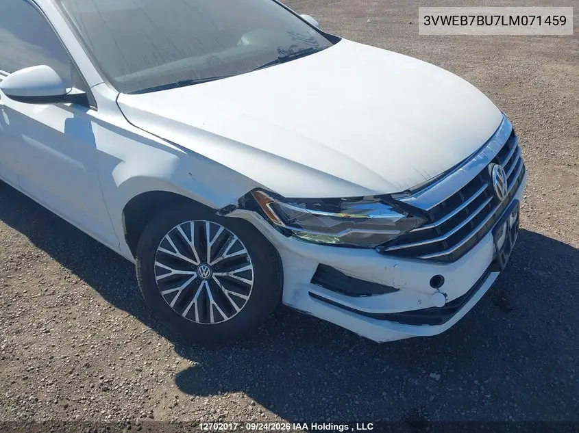 2020 VOLKSWAGEN JETTA VIN 3VWEB7BU7LM071459 — фото 6