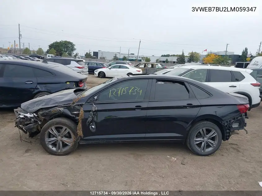 2020 VOLKSWAGEN JETTA VIN 3VWEB7BU2LM059347 — фото 14