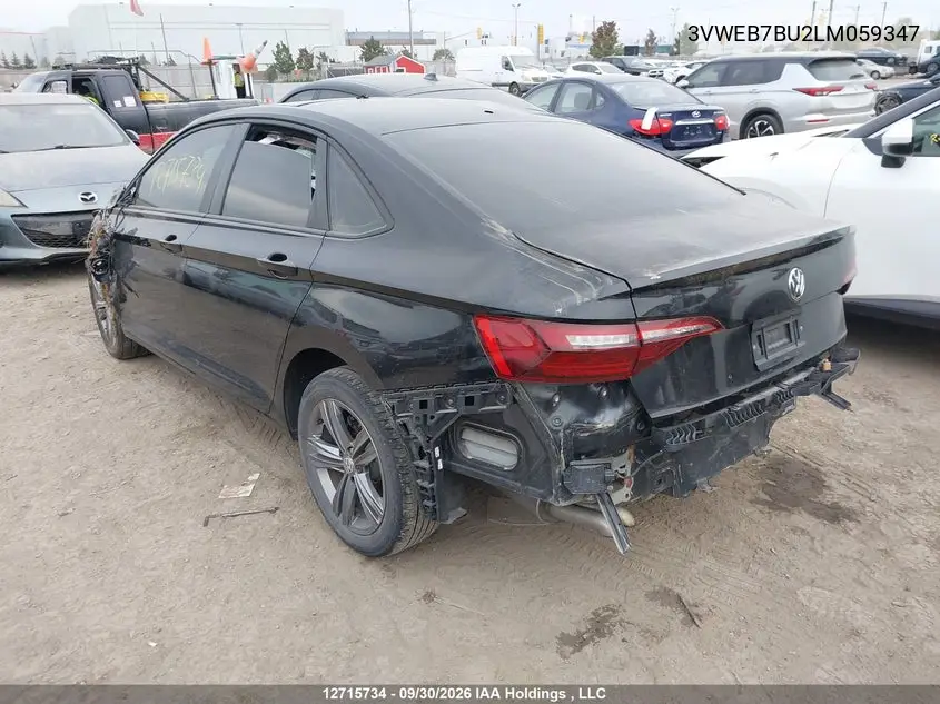 2020 VOLKSWAGEN JETTA VIN 3VWEB7BU2LM059347 — фото 3