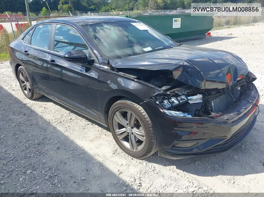 VOLKSWAGEN JETTA 2020, VIN 3VWCB7BU0LM008856