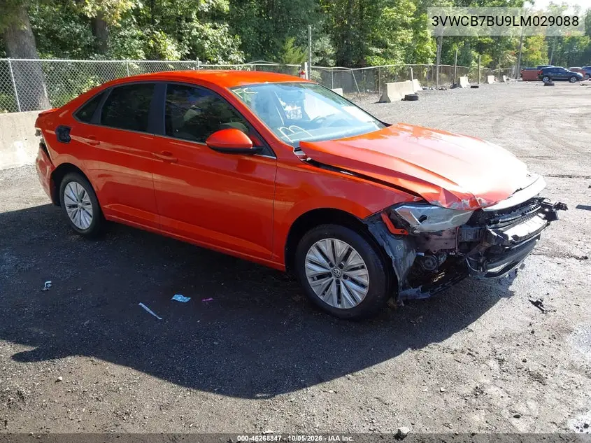 VOLKSWAGEN JETTA 2020, VIN 3VWCB7BU9LM029088