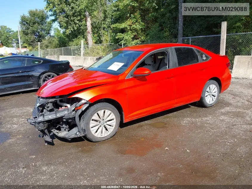 2020 VOLKSWAGEN JETTA VIN 3VWCB7BU9LM029088 — фото 2