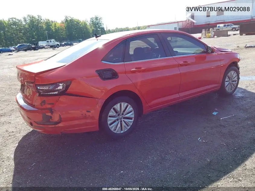 2020 VOLKSWAGEN JETTA VIN 3VWCB7BU9LM029088 — фото 4