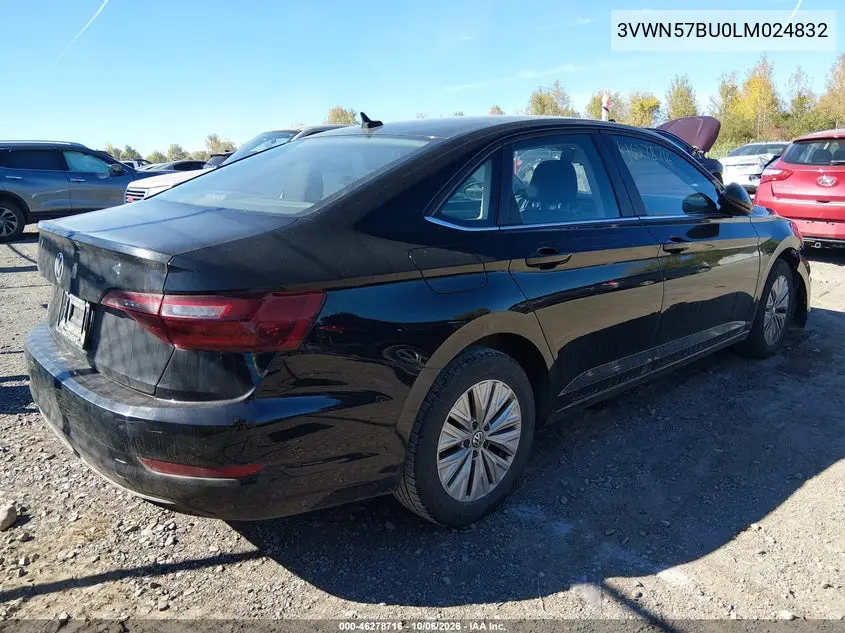 2020 VOLKSWAGEN JETTA VIN 3VWN57BU0LM024832 — фото 4