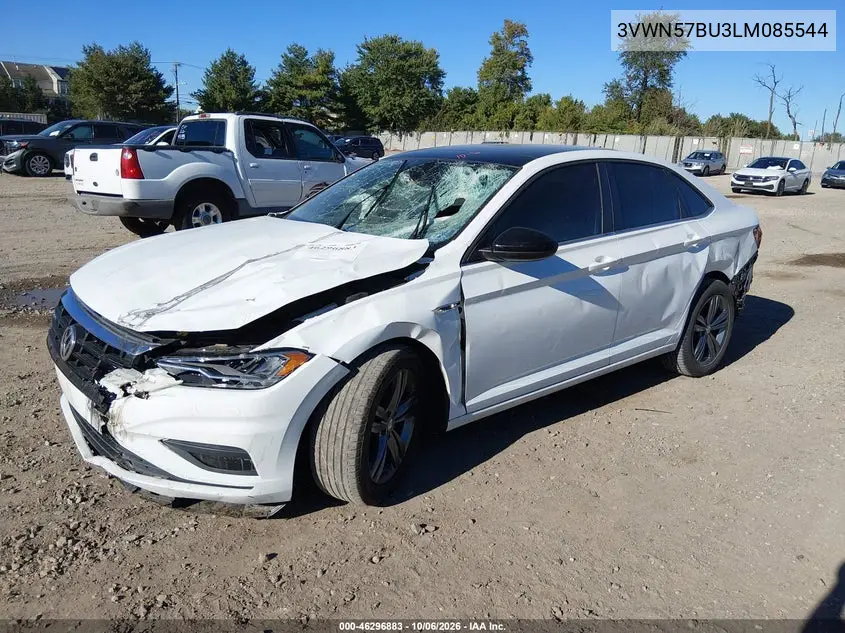 2020 VOLKSWAGEN JETTA VIN 3VWN57BU3LM085544 — фото 2
