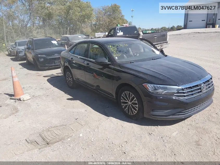 VOLKSWAGEN JETTA 2020, VIN 3VWCB7BU4LM047627