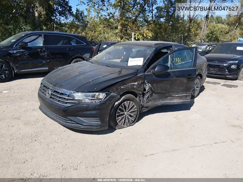 2020 VOLKSWAGEN JETTA VIN 3VWCB7BU4LM047627 — фото 2