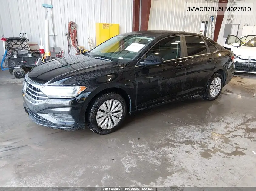 2020 VOLKSWAGEN JETTA VIN 3VWCB7BU5LM027810 — фото 2
