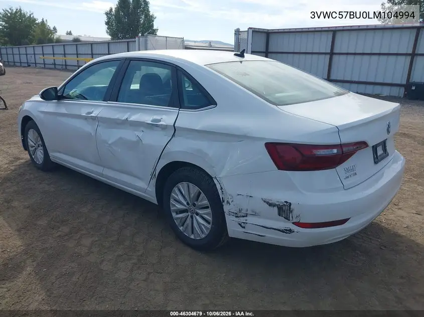 2020 VOLKSWAGEN JETTA VIN 3VWC57BU0LM104994 — фото 3