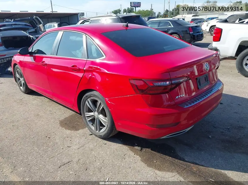 2020 VOLKSWAGEN JETTA VIN 3VWC57BU7LM089314 — фото 3