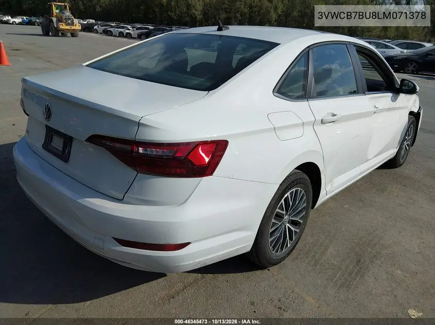 2020 VOLKSWAGEN JETTA VIN 3VWCB7BU8LM071378 — фото 4