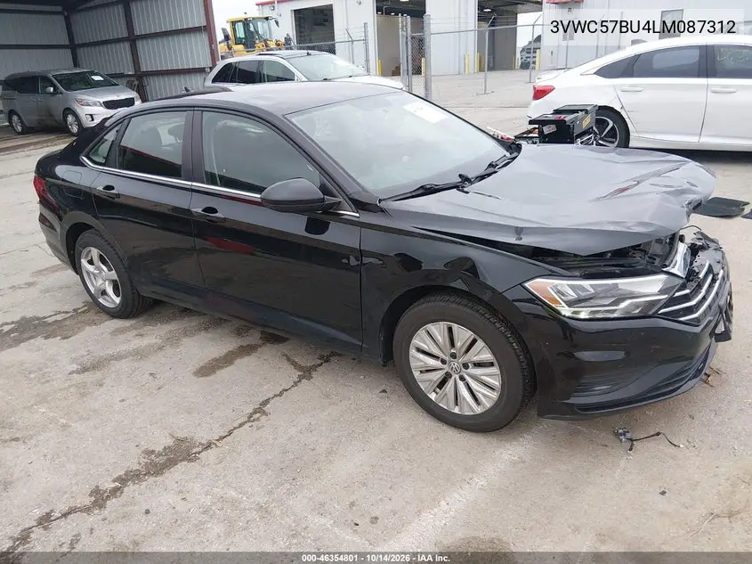 VOLKSWAGEN JETTA 2020, VIN 3VWC57BU4LM087312